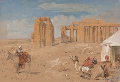 El Ramesseum en Tebas de John Frederick Lewis